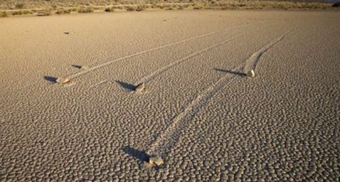 Mystery solved: ‘Sailing stones’ of Death Valley seen in action for the first time