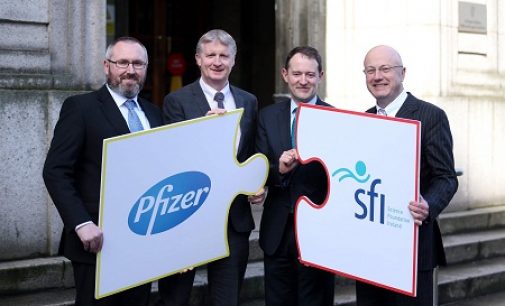 SFI-Pfizer Biotherapeutics Innovation Award Programme 2015