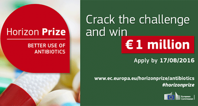 Horizon Prize for ‘better use of antibiotics’ has been launched!