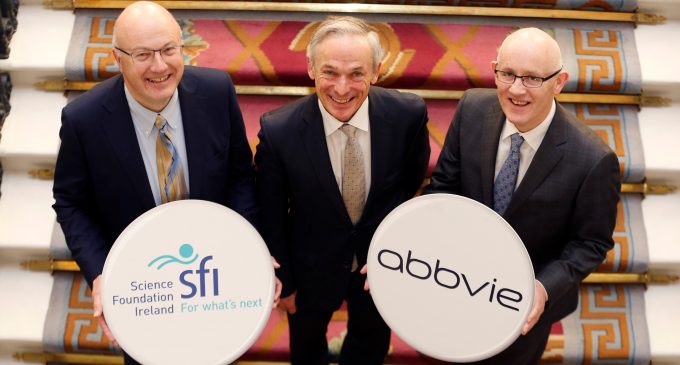 Minister Bruton announces new AbbVie and Science Foundation Ireland investment of €10 million in two new research collaborations