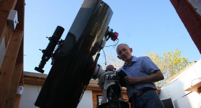 Irishman discovers third Supernova from observatory in his back garden.