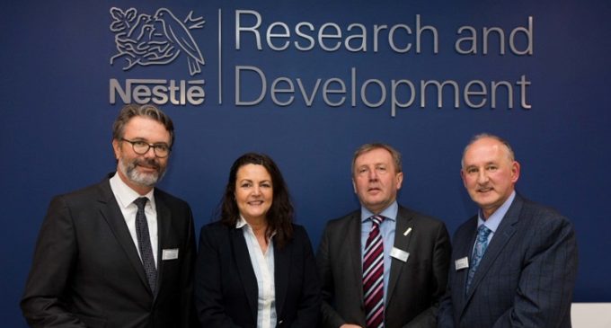 New Global R&D Centre For Nestlé Opens in Ireland