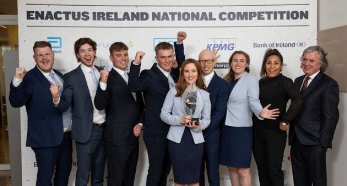 Trinity College Dublin Crowned 2019 Enactus Ireland Champions