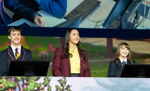 Lurgan Students Showcase Cross-community Project at World’s Largest Digital Mapping Conference